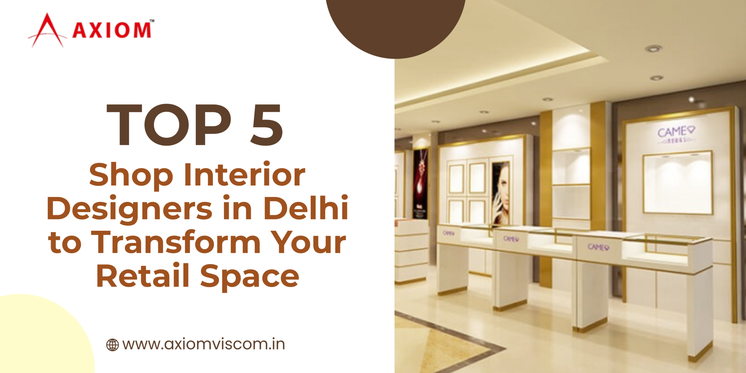 Top 5 Shop Interior Designers in Delhi to Transform Your Retail Space (2026 Guide)