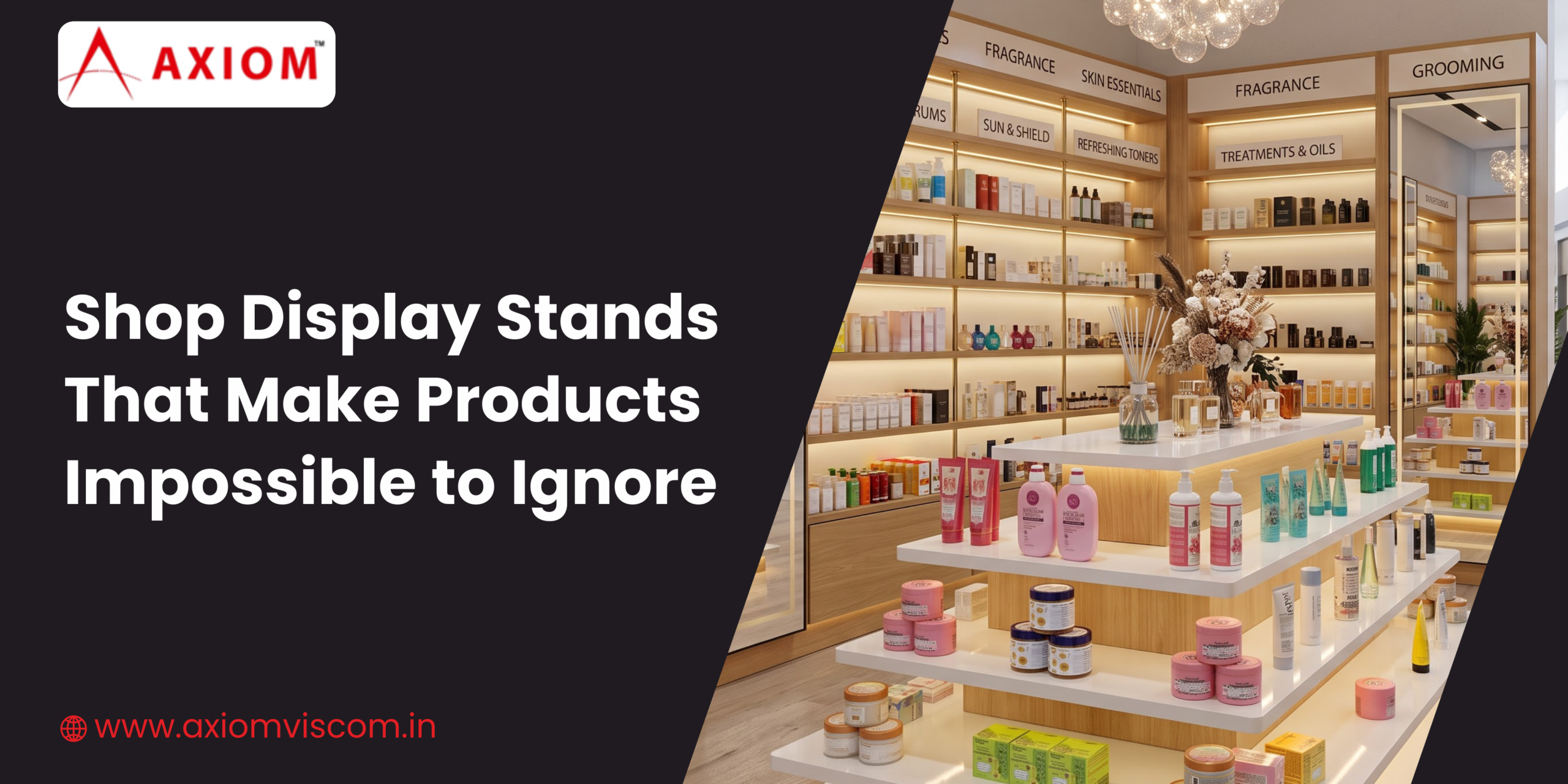 Shop Display Stands That Make Products Impossible to Ignore
