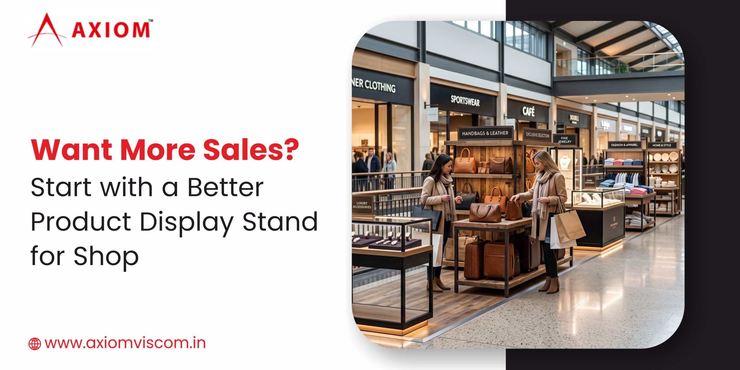 Want More Sales? Start with a Better Product Display Stand for Shop